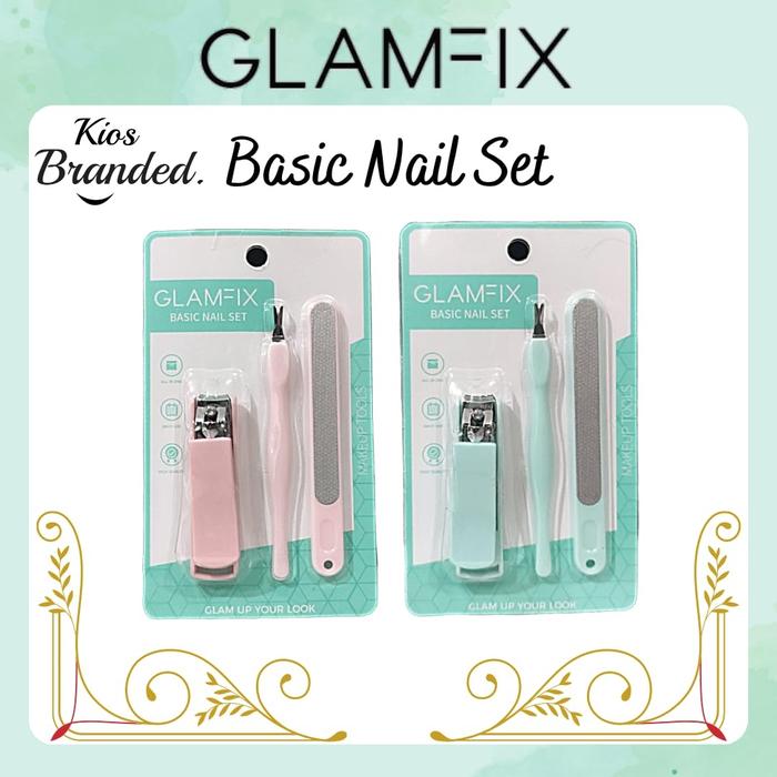 Gambar Glam Fix Basic Nail Set & File Duo - Basic Nail Set dari Kios Branded. undefined Tokopedia