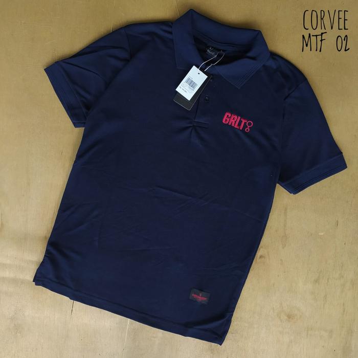 Gambar Kaos Polos krah | polo shirt bordir - 02, L dari Lapak Tulungagung undefined Tokopedia