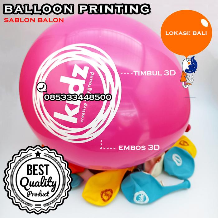 Gambar PRINTING BALLOON BALI dari toserba murah bali denpasar undefined Tokopedia