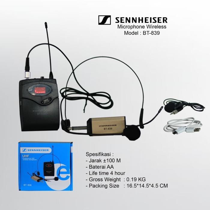 Wireless Microphone Headset Wireless Terbaik Jual Mic Headset