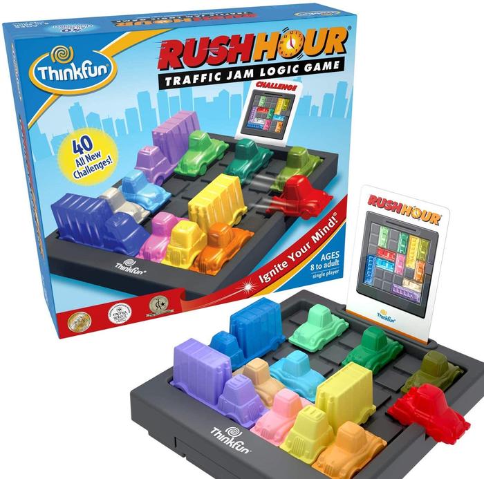 Gambar ThinkFun Rush Hour Traffic Jam Logic Game and STEM Toy 8+ - Rush Hour 8+ dari Smartkid Hub undefined Tokopedia