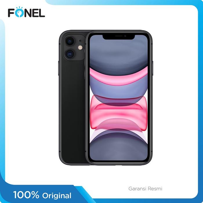 Gambar Apple iPhone 11 64GB - Black dari FONEL undefined Tokopedia