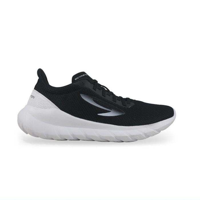 Gambar Sepatu Running Nineteen Yasha Black - Hitam Putih, 39 dari Amry Sport undefined Tokopedia