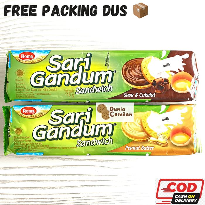 Gambar [TERMURAH!] Roma Sari Gandum 115gr - Biskuit nikmat enak termurah - Chocolate dari dunia.cemilan.ducem undefined Tokopedia