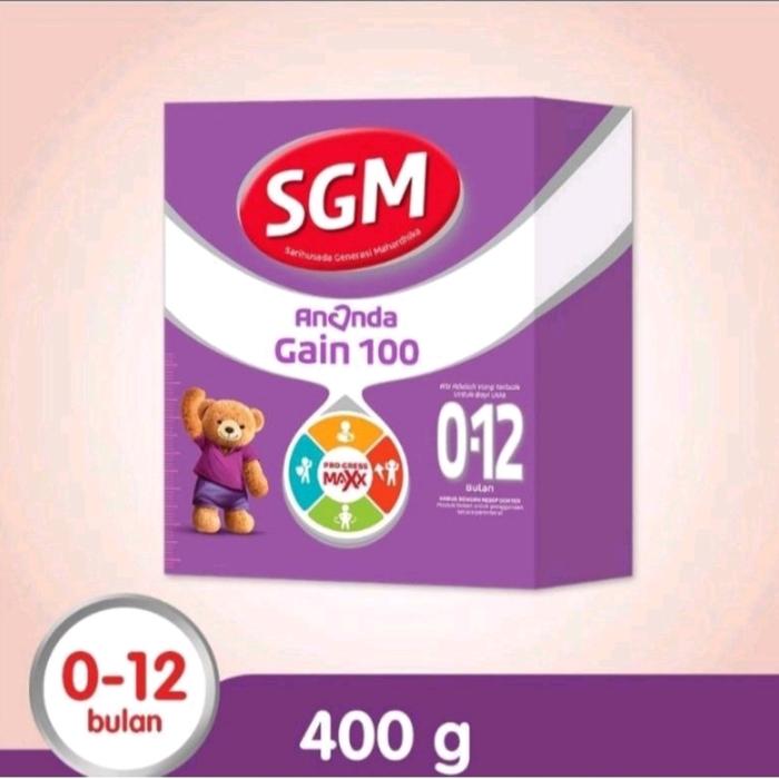 Gambar Susu SGM Gain 100 400gr dari Apotek Tika Farma Balikpapan undefined Tokopedia
