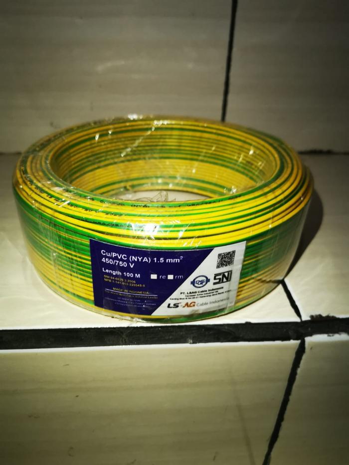 Gambar LS Kabel Listrik NYA 100 Meter - 1.5mm dari JZTECH.ID undefined Tokopedia