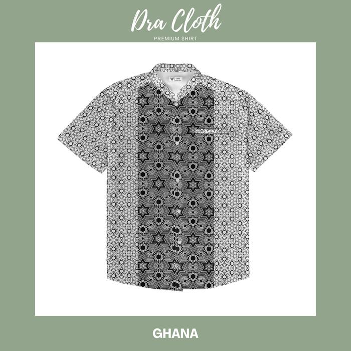 Gambar Kemeja Koko Muslim Pria Fullprint - 02 - Ghana, M dari dra_cloth undefined Tokopedia