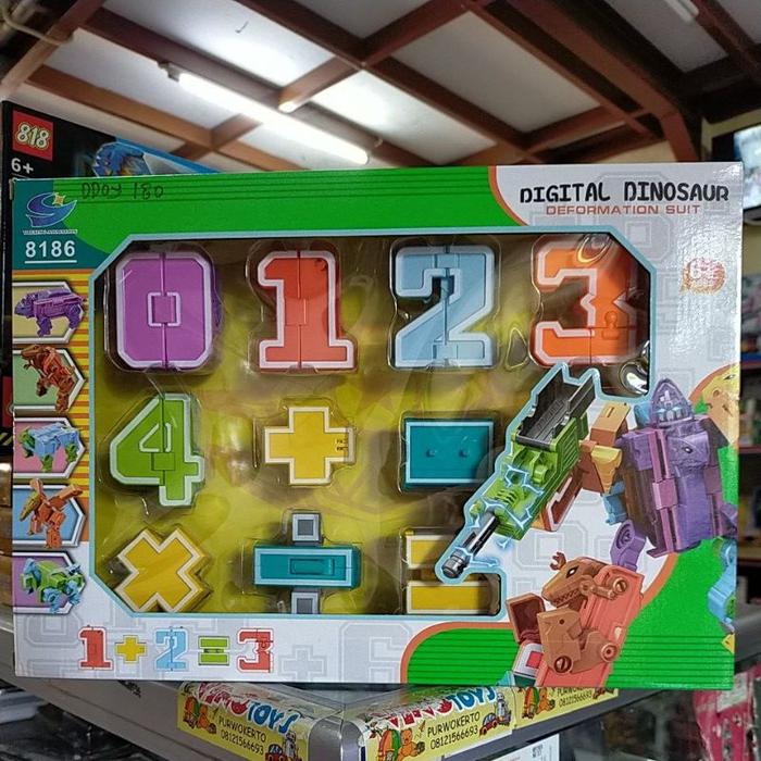 Gambar robot huruf alpha bot alphabet set 6 pcs bisa digabung - 01234 dari vino toys purwokerto undefined Tokopedia