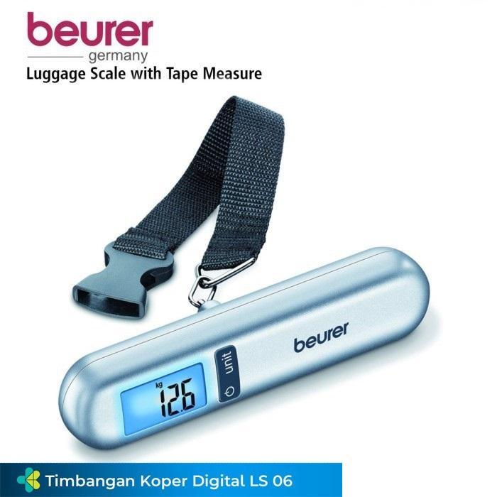 Jual BEURER Luggage Scale + Tape Measure LS 06 Timbangan Koper