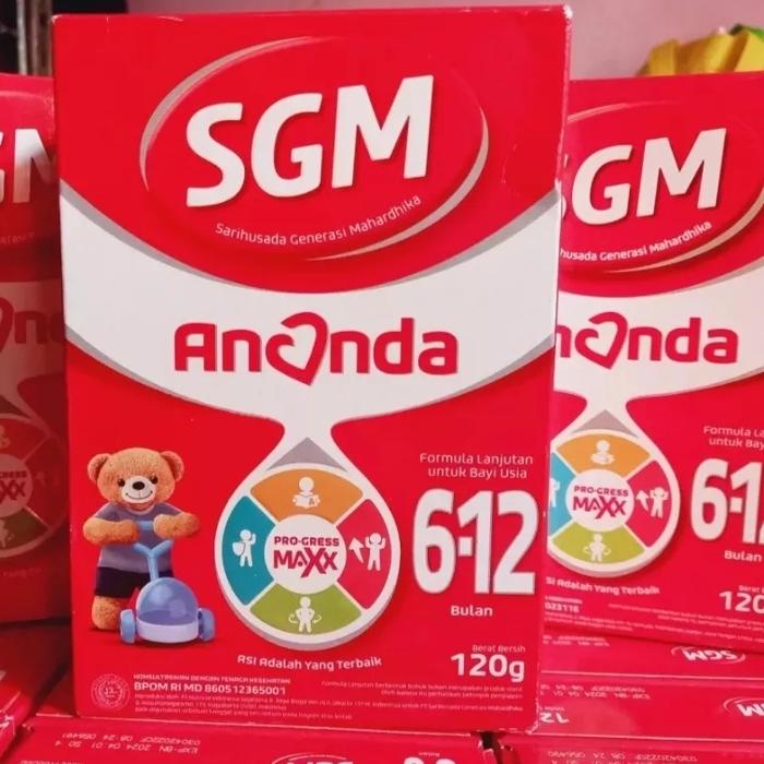 Gambar SGM ANANDA 6-12 BULAN 120 gram dari TOKO SUSU MURAH OVI undefined Tokopedia