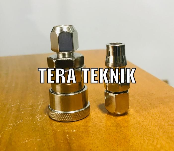 Gambar Quick Coupler SM20 PM20 1 Set kopler angin kompresor(READY STOCK) - SP20+PP20 dari TERA TEKNIK INDUSTRIAL undefined Tokopedia