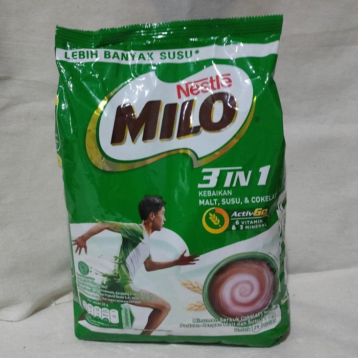 Gambar Milo 3in1 1 kg , Minuman Coklat 1000gr dari Cresco undefined Tokopedia