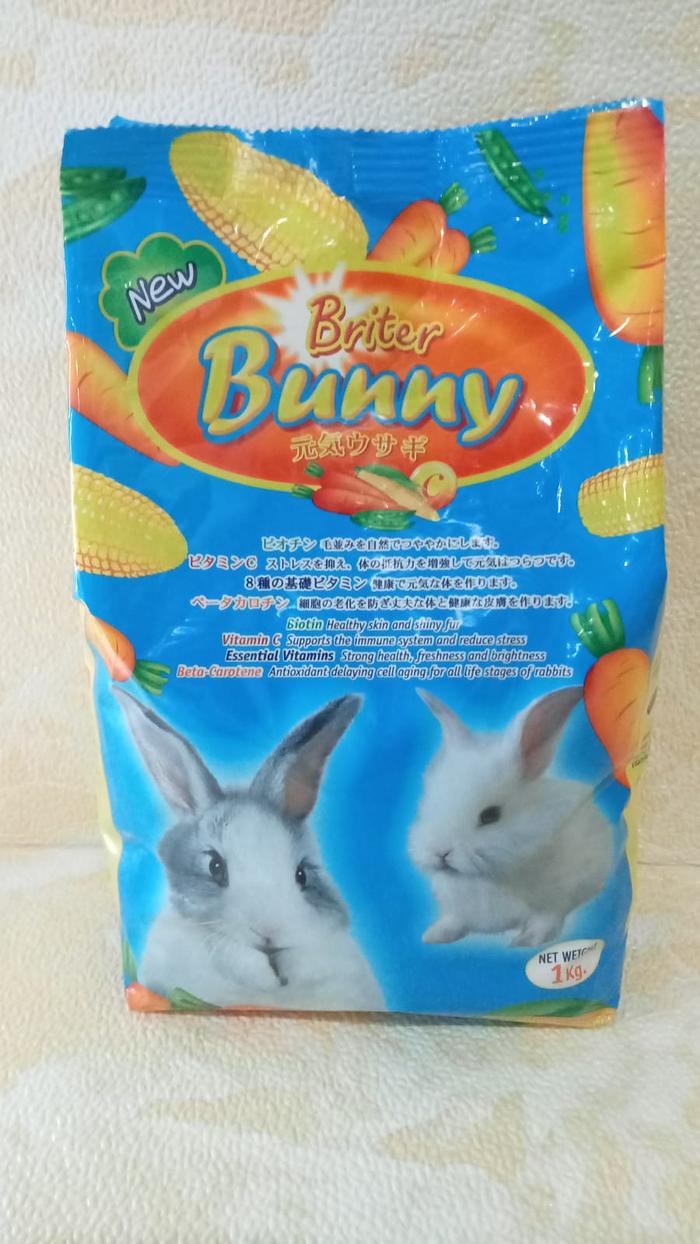 Gambar Makanan Kelinci Briter Bunny 1kg dari Home Needs Alam Sutera undefined Tokopedia