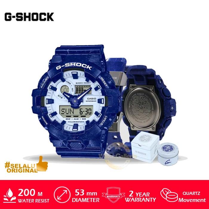 Promo Casio G-Shock GA-700BWP-2A/GA-700BWP-2A/GA-700BWP LImited