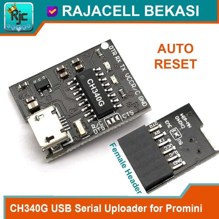 Gambar Arduinoo Promini V3 Atmega328 5V 3.3V Pro Mini R3 High Quality Board - Uploader 2 dari Rajaduino undefined Tokopedia