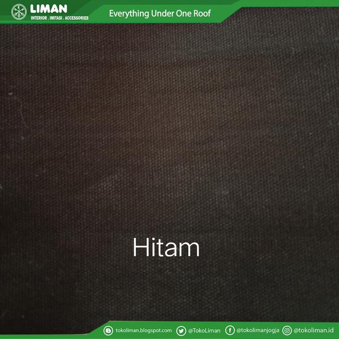 Gambar Kain Kanvas Polos | Aneka Warna - Hitam dari Toko Liman Jogja undefined Tokopedia