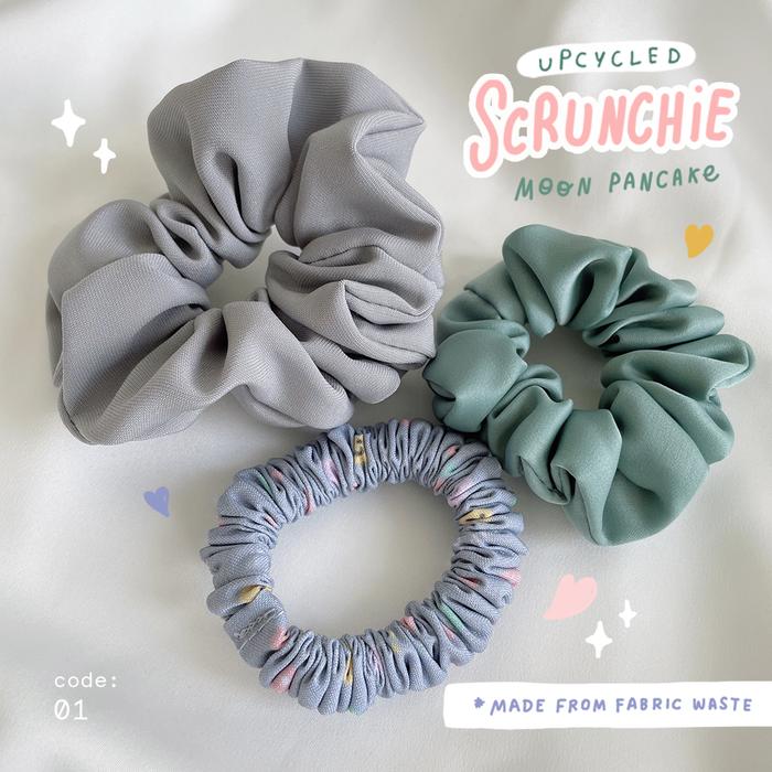 Gambar Upcycle Scrunchie - Moon Pancake - 1 dari Moon Pancake undefined Tokopedia