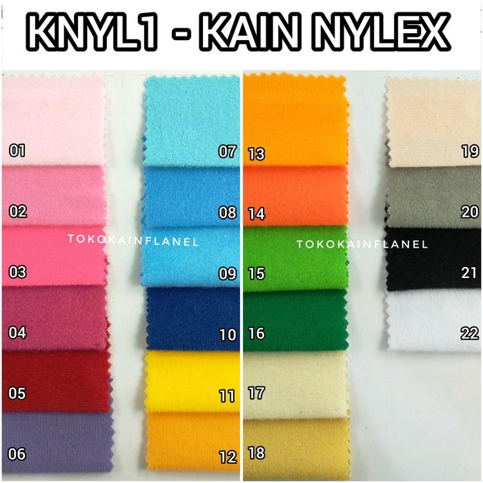 Gambar KNYL1	Kain Nylex (Bahan Boneka/Bantal) Ukuran 85x55cm - 01 baby pink dari tokokainflanel undefined Tokopedia