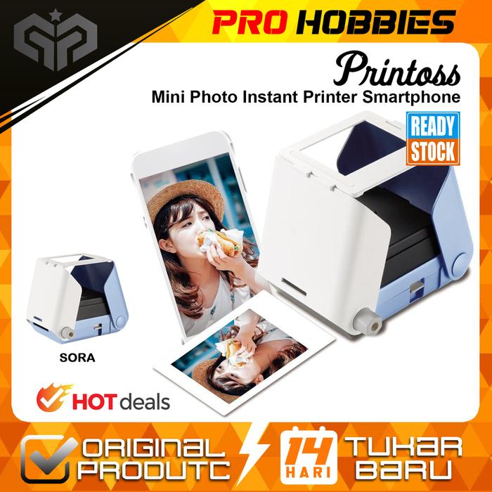 Gambar Printoss Mini Photo Instant Printer Smartphone - Blue Sora dari Prohobbies undefined Tokopedia