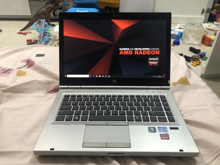 Promo Laptop Hp Elitebook 8470P Core i7 RAM 8GB SSD VGA AMD DVD Win 10  SSD 128GB