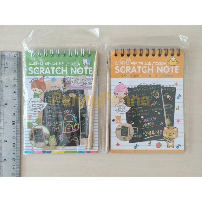 Gambar Scratch Note Magic / Mainan Anak Edukasi - Randm dari PennyPenno undefined Tokopedia