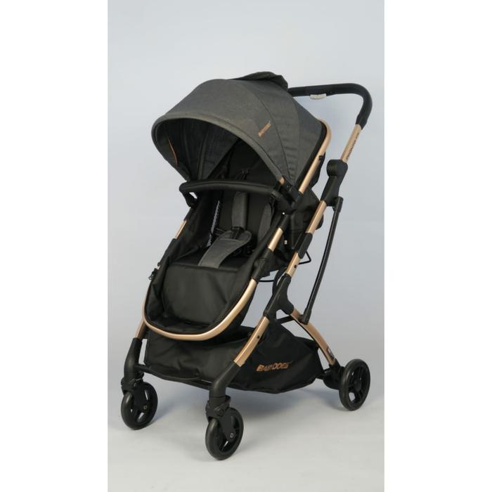 Gambar Stroller Babydoes Pronto R / R Plus / RTS Cabin Size Reversible - TS Dark Grey, Garansi 6 Bln dari Kemenangan Babyshop undefined Tokopedia