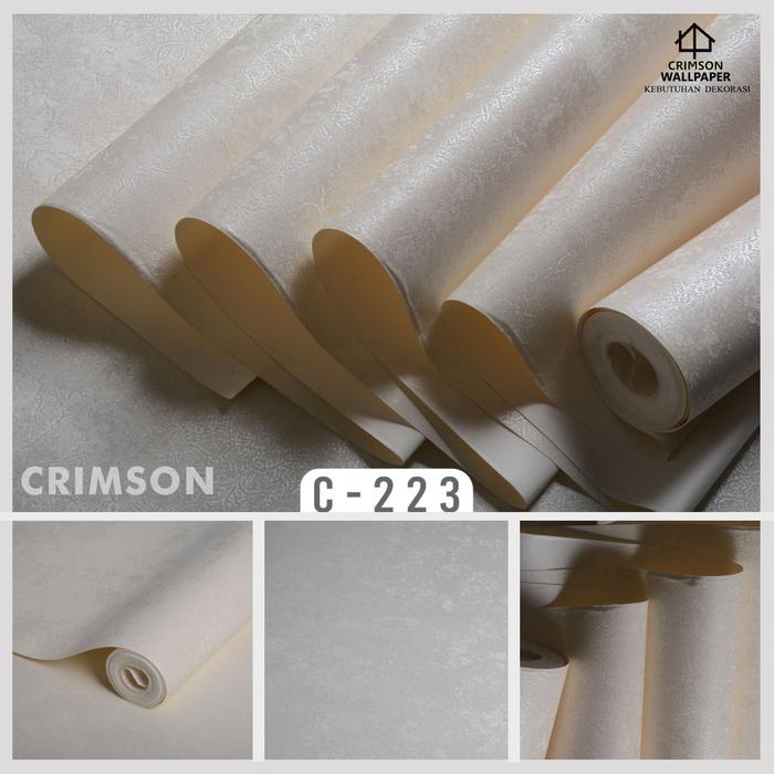Gambar Wallpaper Murah Polos - C-223 dari CRIMSON INTERIOR undefined Tokopedia