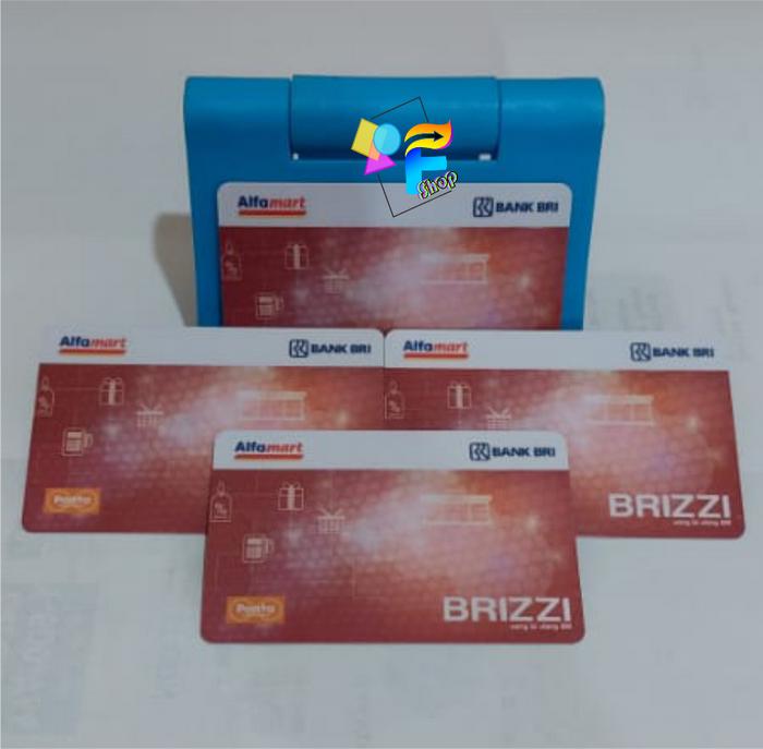 Gambar Kartu eMoney eToll BRIZZI BRI Alfamart - Card Only dari Fasya Shopper undefined Tokopedia