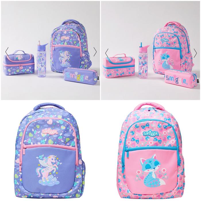 Siksorogo Unicorn Nappy Bag Smiggle Backpack Original Set Tas Anak