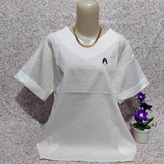 Gambar atasan fashion wanita - Putih dari fashion murah import undefined Tokopedia