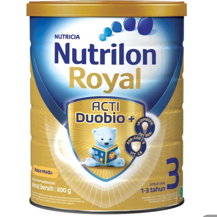 Gambar Nutrilon Royal 3 Pronutra Susu Pertumbuhan Anak 1-3 Tahun Madu 800gr dari Meri Snack undefined Tokopedia