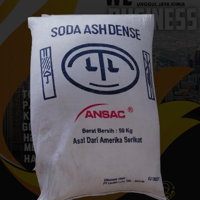 Gambar Soda Ash Dense Ansac 1 Kg - Asli dan Berkualitas dari Unggul Jaya Kimia undefined Tokopedia