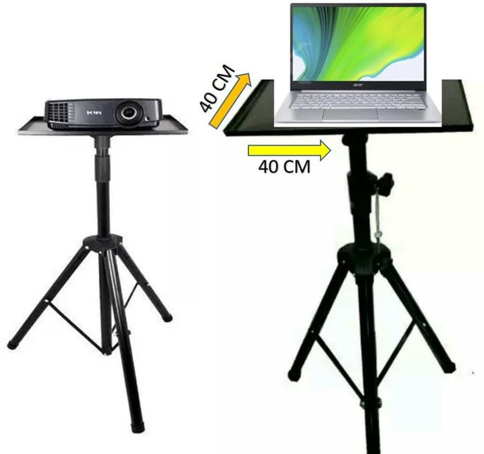 Gambar Standing Tripod Projector Meja Proyektor, Stand Tripod Adjustable Tray - STAND DAN TRAY dari Putra Bracket undefined Tokopedia