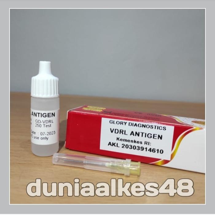 Gambar VDRL antigen 5ml Glory - Glory dari Dunia Alkes 48 undefined Tokopedia