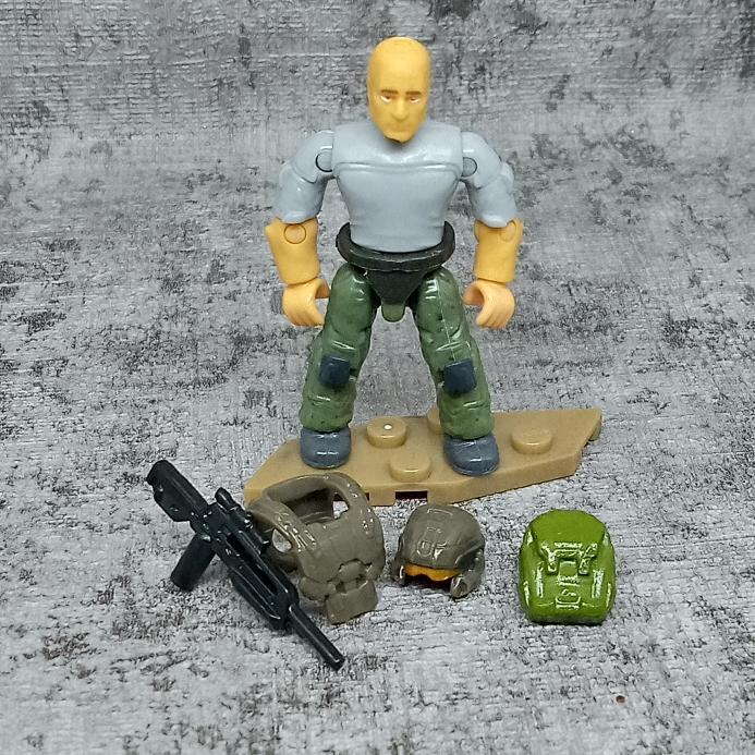 Gambar BRICKS MINI FIGURE HALO SERIES UNSC MARINE MEGA CONSTRUX MEGABLOKS - riflemen 2 dari SnakeHobbies undefined Tokopedia