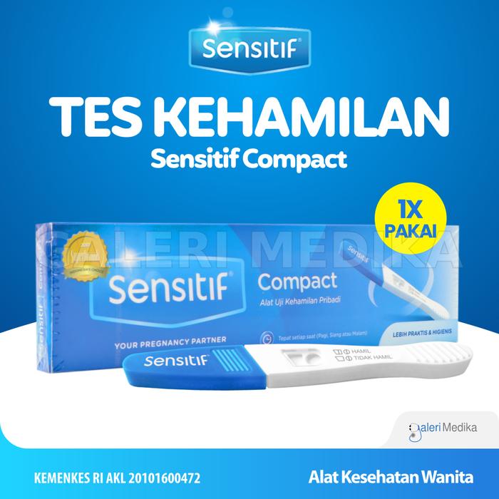 Gambar Sensitif Compact Alat Tes Kehamilan Akurat - Sensitif Compac dari Galeri Medika undefined Tokopedia