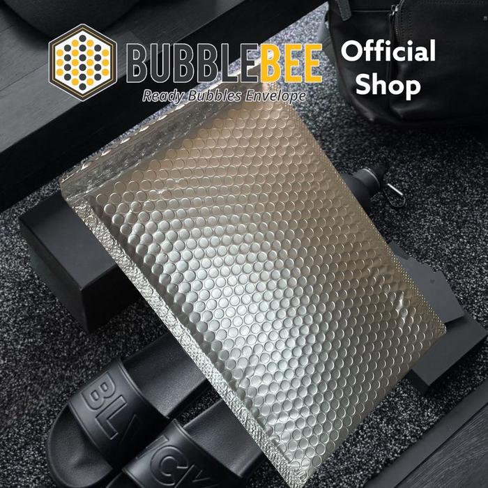 Gambar bubble envelope silver packing - 20 x 28 dari Bubblebee Packing undefined Tokopedia