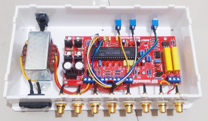 Jual 5.1 Channel Audio Decoder - Dolby Pro Logic II (Siap Pakai) - Kab