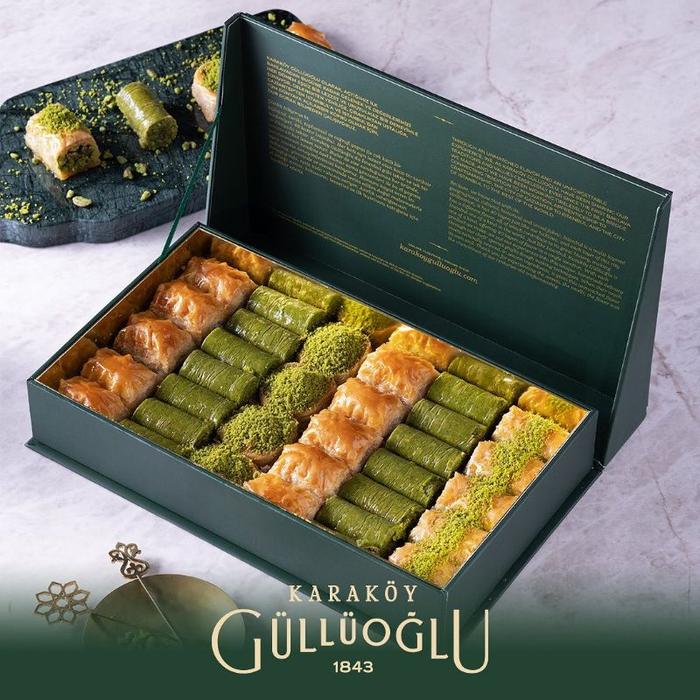 Gambar Baklava Premium Kue Kering Original Turki Karaköy Güllüoğlu Import - Original dari ATCMART08 undefined Tokopedia
