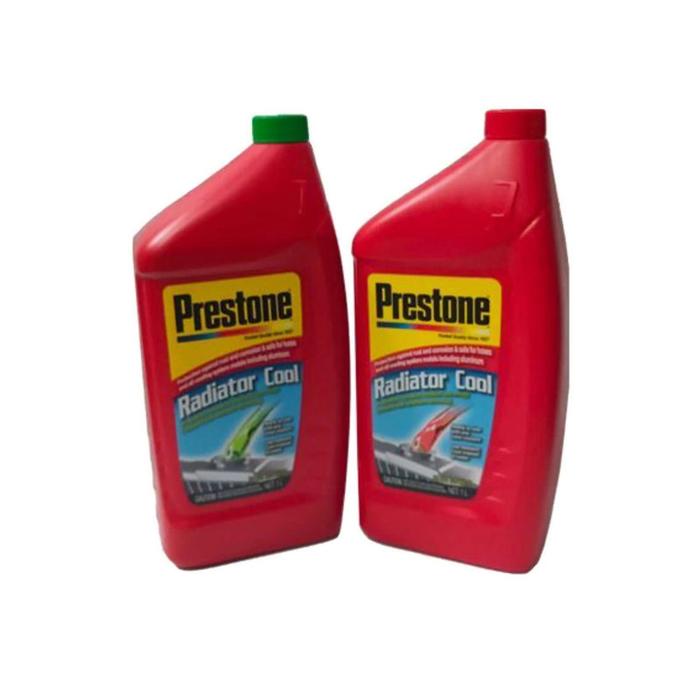 Gambar Air Radiator Coolant Prestone 1 liter Merah Hijau - Merah dari Berkat Jaya Aki undefined Tokopedia