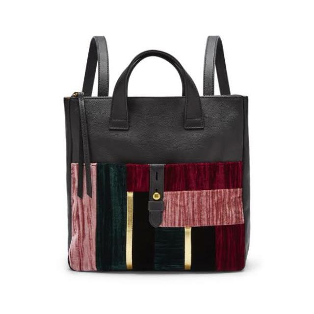 Jual Tas Fossil Hunter Backpack Black Patchwork Kota
