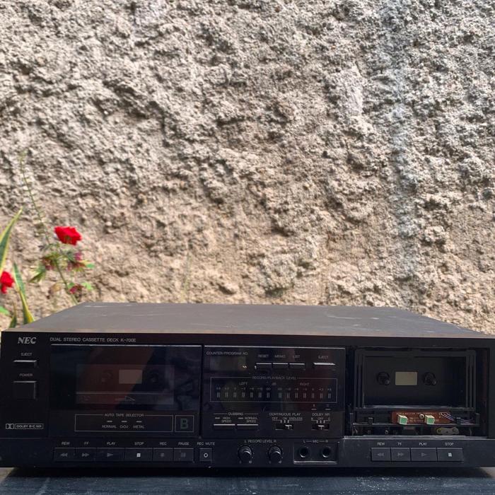 Jual Tape deck NEC K700E Stereo Cassette Deck Kota Bekasi Dodge Music Tokopedia