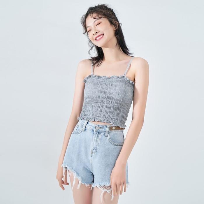 Gambar Bra/BH wanita tanpa kawat/Tanktop/Tanktop Bra/Bra Wanita - Abu-abu dari MEX.collection undefined Tokopedia