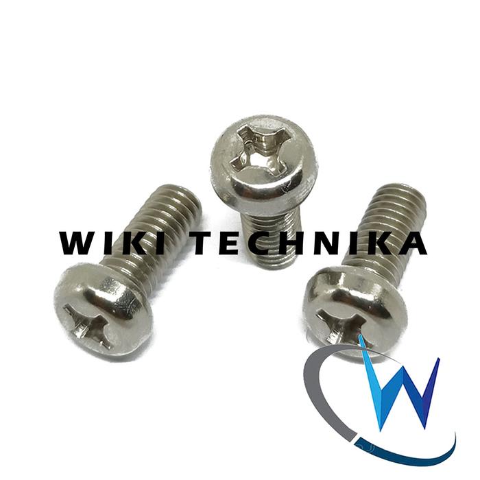 Gambar Baut JP M8 Stainless Steel 304 Baut Partial Drat 8mm Pitch 1.25mm - 8X15 dari Wiki Technica by Tokopedia undefined Tokopedia
