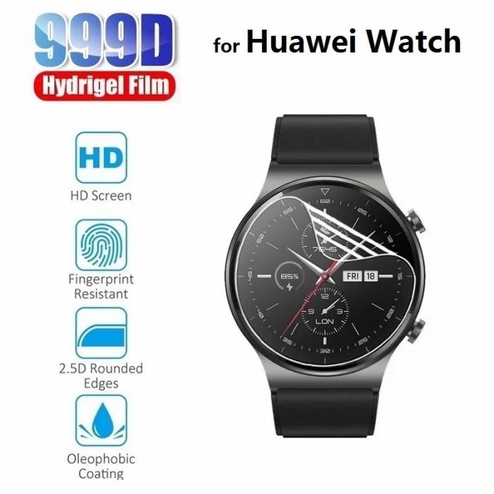 Jual HUAWEI WATCH GT GT2 PRO 42 46 MM ANTI GORES JELLY HYDROGEL