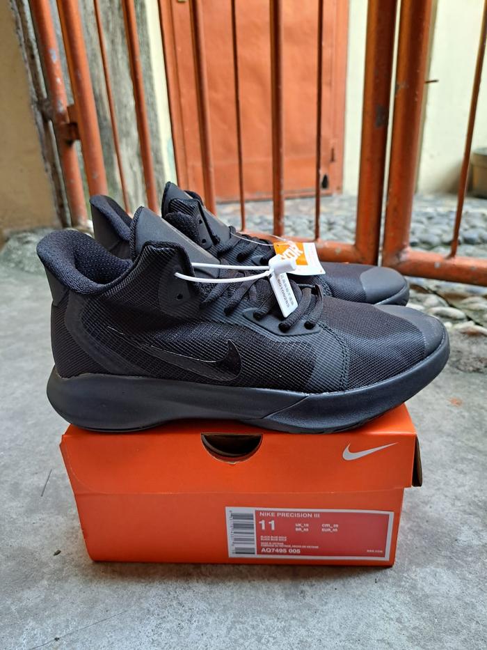 Gambar Sepatu Voli/Basket Precision 3 Terbaru Semua Warna - abu putih, 40 dari Shoji Sport undefined 5 Tokopedia