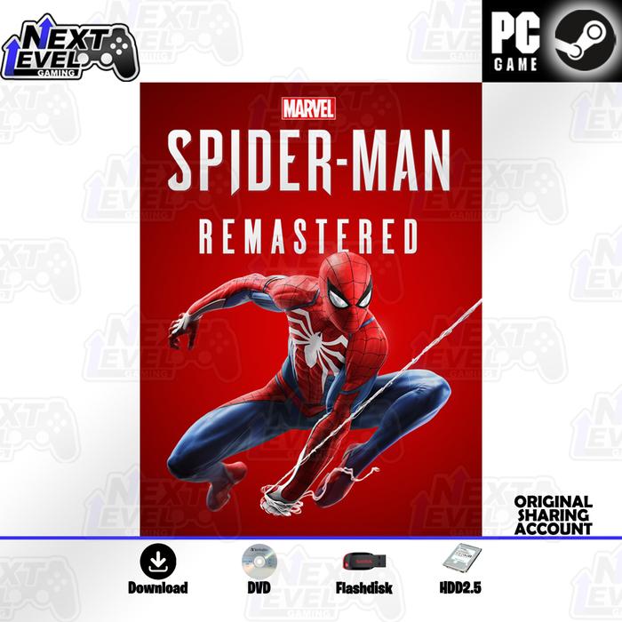 Gambar MARVEL'S SPIDER-MAN REMASTERED PC STEAM ORIGINAL SPIDERMAN [ SHARING ] - DL dari Next Level Gaming undefined Tokopedia