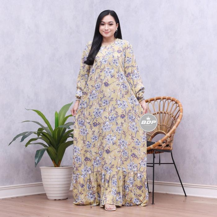 Gambar GROSIR BATIK MURAH - GAMIS RAYON MURAH - Kuning dari Rosse Store18 undefined 5 Tokopedia