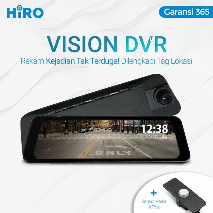 Gambar Hiro Vision Streaming View Mirror - DVR Spion Mobil - Dash Cam - Plus Snsr Prkr, Include MIcroSD dari HS VARIASI Car Accessories undefined Tokopedia