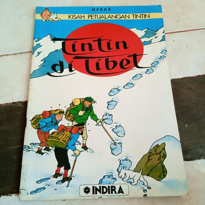 Gambar komik kisah petualang tintin di tibet dari Toko buku Berdikari 91 undefined Tokopedia
